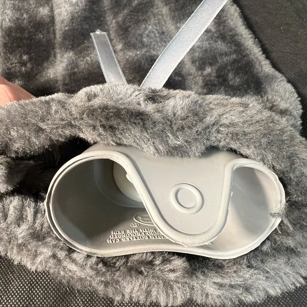 Voila Gray Faux Fur Hot Water bag